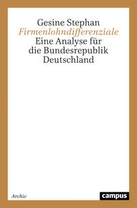 Vorderes Coverbild Firmenlohndifferenziale