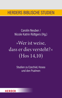 Vorderes Coverbild „Wer ist weise, dass er dies versteht?“ (Hos 14,10)