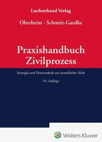 Vorderes Coverbild Praxishandbuch Zivilprozess