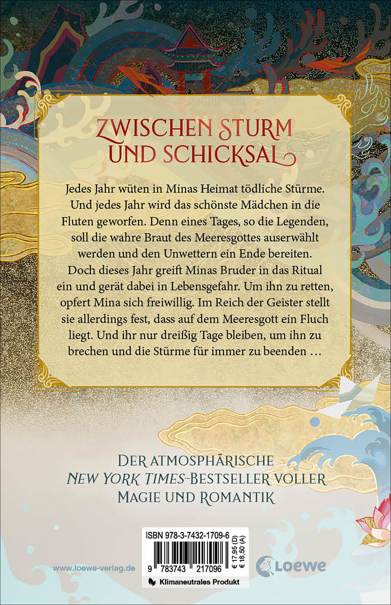 Rückseitencover Das Mädchen, das in den Wellen verschwand