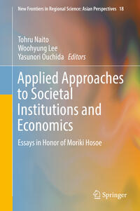 Vorderes Coverbild Applied Approaches to Societal Institutions and Economics