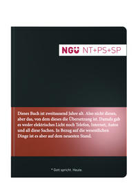 Vorderes Coverbild Neue Genfer Übersetzung (NGÜ) - Neues Testament mit Psalmen und Sprüchen