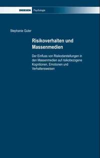 Vorderes Coverbild Risikoverhalten und Massenmedien