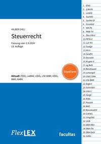 Vorderes Coverbild FlexLex Steuerrecht | Studium