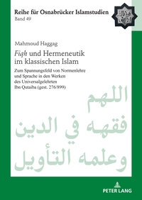 Vorderes Coverbild Fiqh und Hermeneutik im klassischen Islam