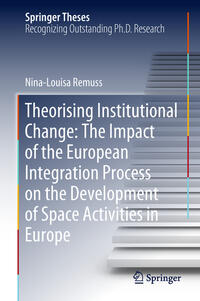 Vorderes Coverbild Theorising Institutional Change: The Impact of the European Integration Process on the Development of Space Activities in Europe