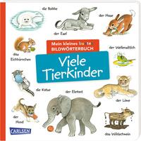 Vorderes Coverbild Mein kleines buntes Bildwörterbuch: Viele Tierkinder