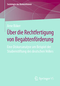 Vorderes Coverbild Über die Rechtfertigung von Begabtenförderung