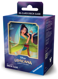 Vorderes Coverbild Disney Lorcana TCG: Mythen - Deck Case Mulan