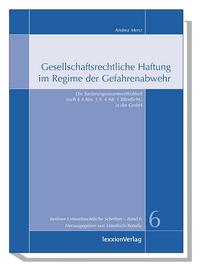 Vorderes Coverbild Gesellschaftsrechtliche Haftung im Regime der Gefahrenabwehr