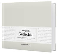 Vorderes Coverbild 100 große Gedichte