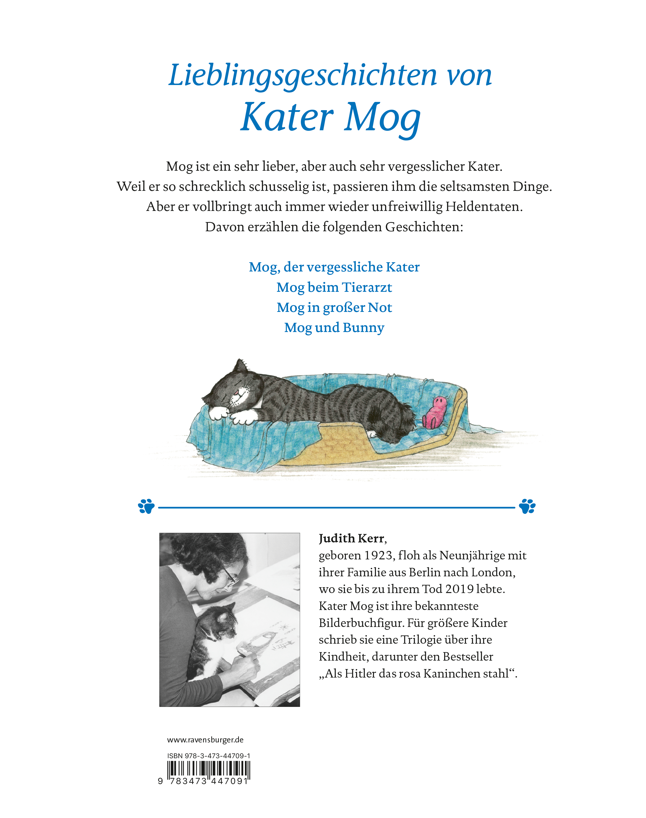 Rückseitencover Das große Buch von Kater Mog