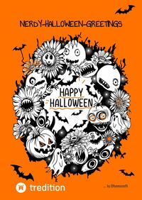 Vorderes Coverbild Nerdy-Halloween-Greetings