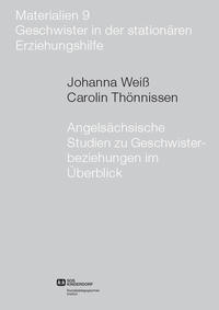 Vorderes Coverbild Angelsächsische Studien zu Geschwisterbeziehungen im Überblick