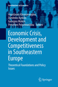 Vorderes Coverbild Economic Crisis, Development and Competitiveness in Southeastern Europe