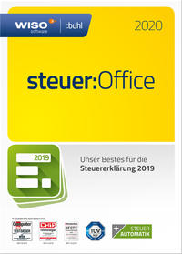 Vorderes Coverbild WISO steuer:Office 2020
