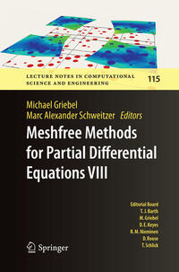 Vorderes Coverbild Meshfree Methods for Partial Differential Equations VIII