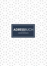 Vorderes Coverbild Adressbuch - Dein Organisierer für Adressen und Kontakte