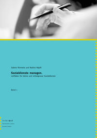 Vorderes Coverbild Sozialdienste managen.