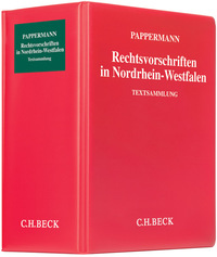 Vorderes Coverbild Rechtsvorschriften in Nordrhein-Westfalen
