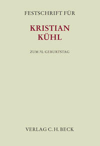 Vorderes Coverbild Festschrift für Kristian Kühl zum 70. Geburtstag