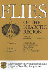 Vorderes Coverbild Flies of the Nearctic Region / Homeodactyla and Asilomorpha / Bombyliidae