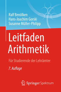 Vorderes Coverbild Leitfaden Arithmetik