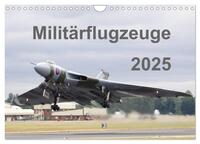 Vorderes Coverbild Militärflugzeuge 2025 (Wandkalender 2025 DIN A4 quer), CALVENDO Monatskalender