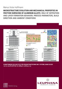 Vorderes Coverbild Microstructure Evolution and Mechanical Properties in Friction Surfacing of Aluminum Alloys: Role of Deposition and Layer Formation Behavior, Process Parameters, Build Direction and Ambient Conditions