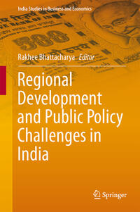 Vorderes Coverbild Regional Development and Public Policy Challenges in India
