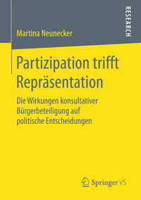Vorderes Coverbild Partizipation trifft Repräsentation