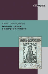 Vorderes Coverbild Bernhard Copius und das Lemgoer Gymnasium