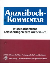 Vorderes Coverbild Arzneibuch-Kommentar