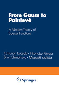 Vorderes Coverbild From Gauss to Painlevé
