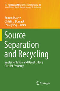 Vorderes Coverbild Source Separation and Recycling