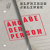 Vorderes Coverbild Angabe der Person