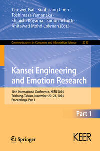 Vorderes Coverbild Kansei Engineering and Emotion Research