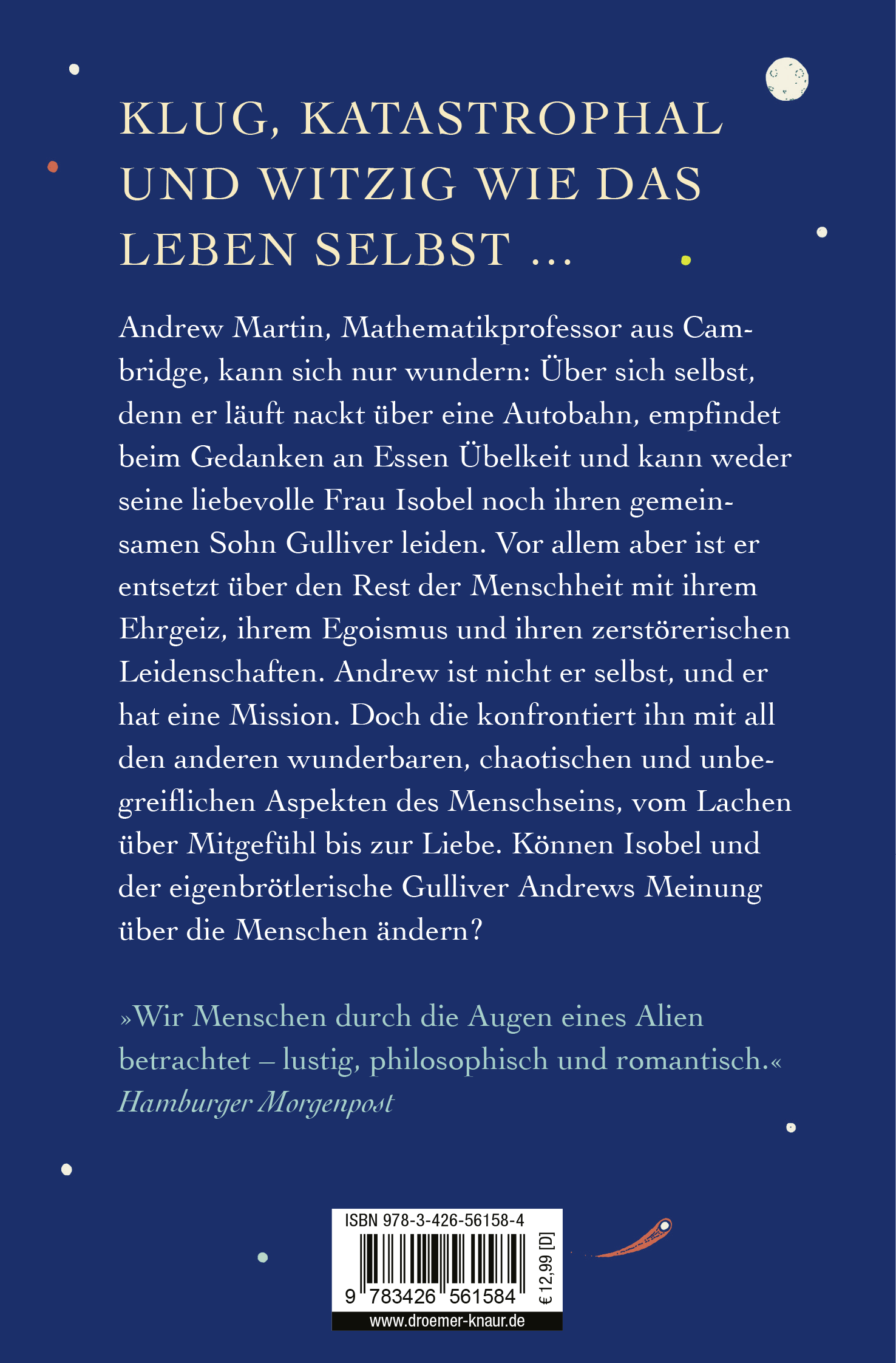 Rückseitencover Ich und die Menschen