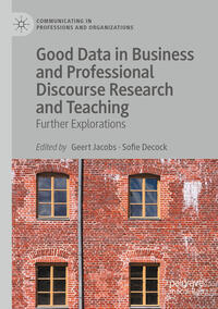 Vorderes Coverbild Good Data in Business and Professional Discourse Research and Teaching