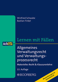 Vorderes Coverbild Allgemeines Verwaltungsrecht und Verwaltungsprozessrecht
