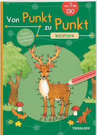 Vorderes Coverbild Von Punkt zu Punkt. Waldtiere