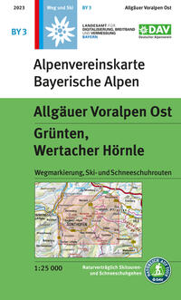 Vorderes Coverbild Allgäuer Voralpen Ost, Grünten, Wertacher Hörnle