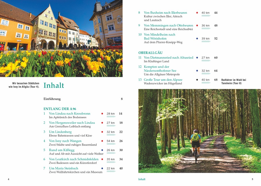 Beispielinhalt (Bild) Das Allgäu erfahren