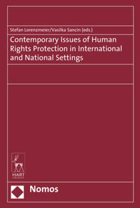 Vorderes Coverbild Contemporary Issues of Human Rights Protection in International and National Settings