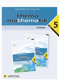 Vorderes Coverbild Thema Mathematik 5. Lösungen