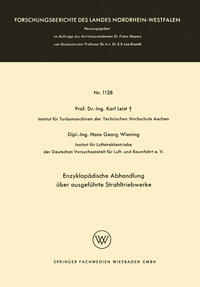 Vorderes Coverbild Enzyklopädische Abhandlung über ausgeführte Strahltriebwerke