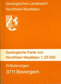 Vorderes Coverbild Geologische Karten von Nordrhein-Westfalen 1:25000 / Bevergern