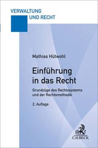 Vorderes Coverbild Einführung in das Recht