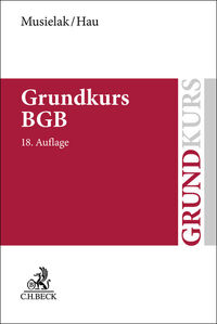 Vorderes Coverbild Grundkurs BGB