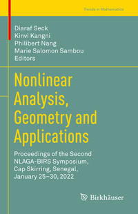 Vorderes Coverbild Nonlinear Analysis, Geometry and Applications